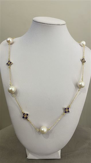 Collana Gaetano Vitiello Donna in Argento Perla 3131 - 3131